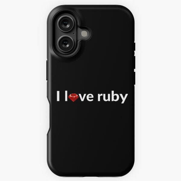 Item preview, I love ruby designed and sold by code t-shirt.