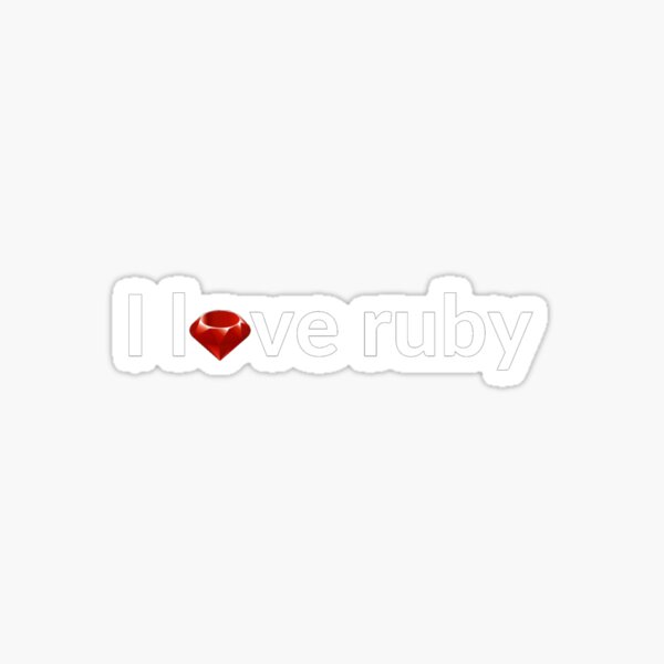 Item preview, I love ruby designed and sold by code t-shirt.