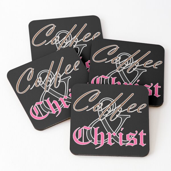 Item preview, Faith, hope, love, Coffee and Christ 1 Pink designed and sold by Hypnotees.