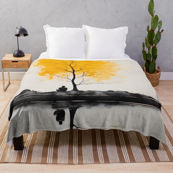 Item preview, Solitude in Watercolor: Lonely Island Castaway Art designed and sold by Blendfactor.