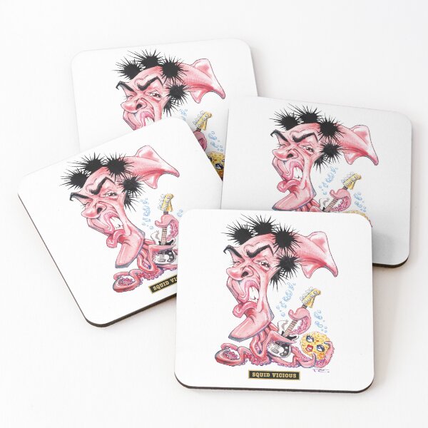 Item preview, SQUID VICIOUS - Another Great Illustration from Paul Cemmick's POPSTAR MUTATIONS by DAVID RICHARDSON designed and sold by TIGERDAVER.