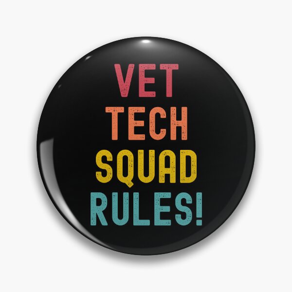 Artikelvorschau, Vet Tech Squad-Regeln! entworfen und verkauft von defimo.