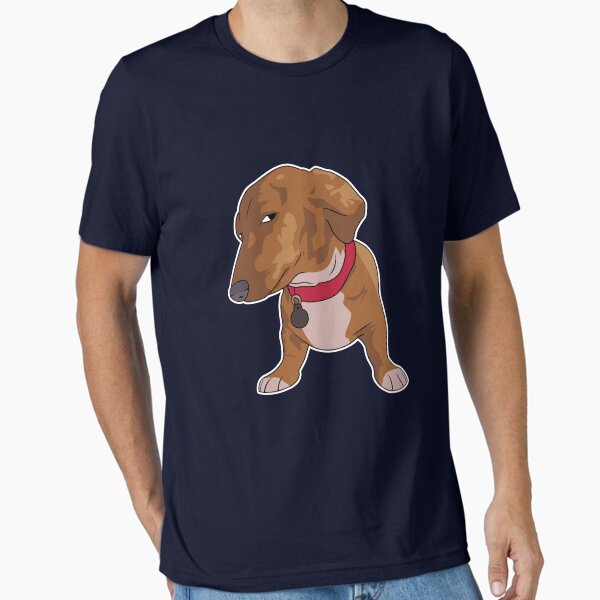 Item preview, Dog Side Eye Meme Dachshund designed and sold by DamnGoodDesign.