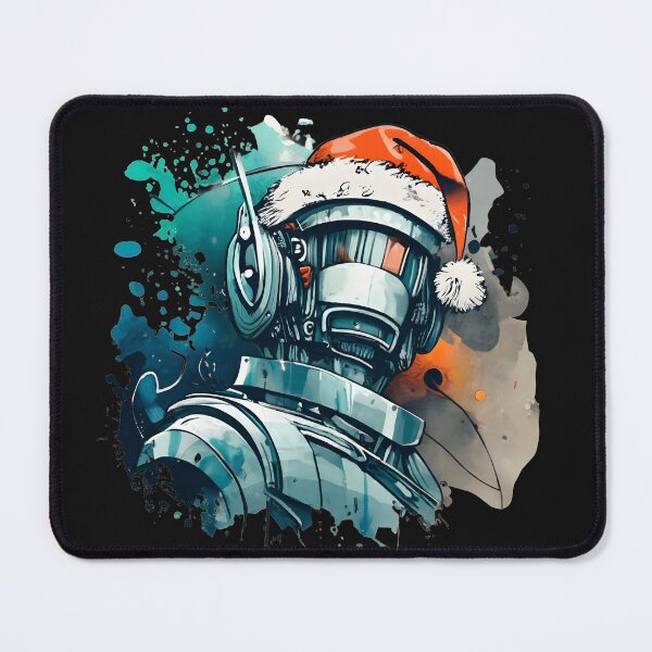 Item preview, Santa claus from the future cyberpunk - ?? Santa Claus 2077 designed and sold by RebeccaRe.