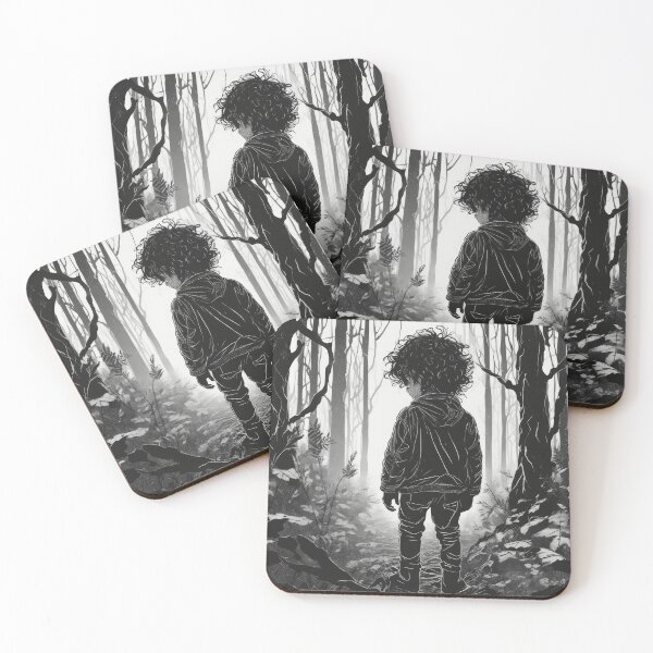 Item preview, Little Boy in The Dark Forest designed and sold by Bilisik.