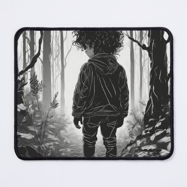 Item preview, Little Boy in The Dark Forest designed and sold by Bilisik.