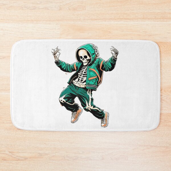 Item preview, Skeleton Breakdancing halloween  designed and sold by ArtistriWear.