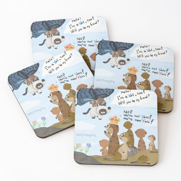 Item preview, I want to be friends with the Meerkat family designed and sold by VAMPIREAPIRE.