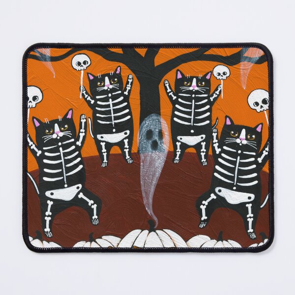 Item preview, Celebration of Halloween Kitties designed and sold by KilkennyCat Art.