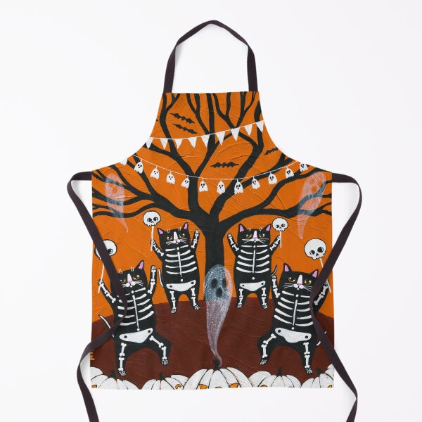 Item preview, Celebration of Halloween Kitties designed and sold by KilkennyCat Art.