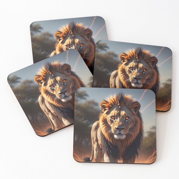 Item preview, Lion power animal totem.strength and leadership. designed and sold by Jzook.
