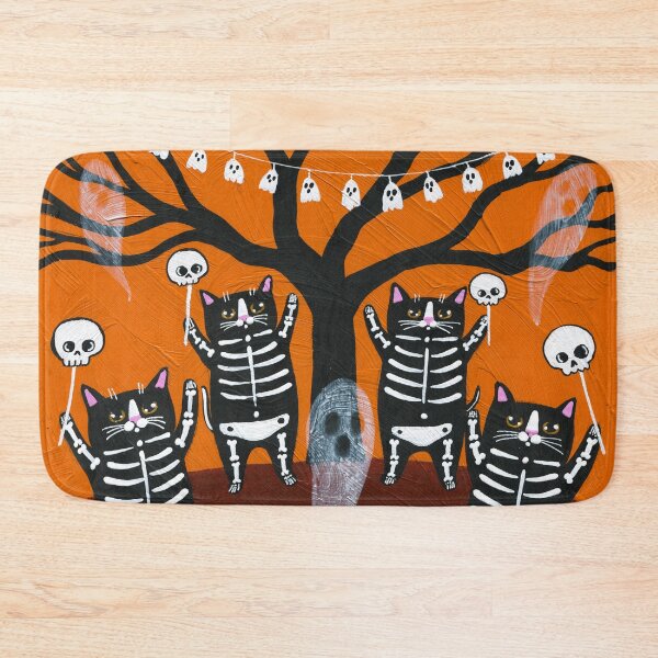 Item preview, Celebration of Halloween Kitties designed and sold by KilkennyCat Art.