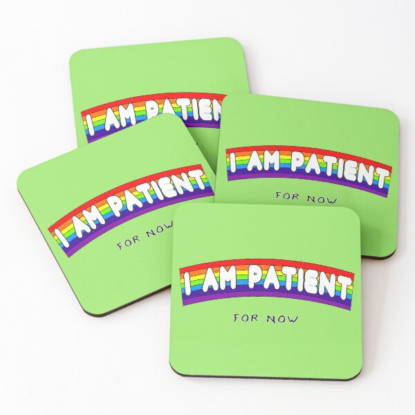 Item preview, I AM PATIENT... for now designed and sold by Fun Funky Designs.