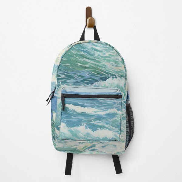 Item preview, Pastel Watercolor Waves of the Ocean designed and sold by PersonalSpacePH.