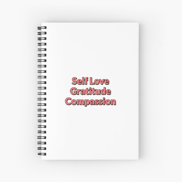 Aperçu de l'œuvre Amour de soi Gratitude Compassion créée et vendue par Inspirationmotivation.