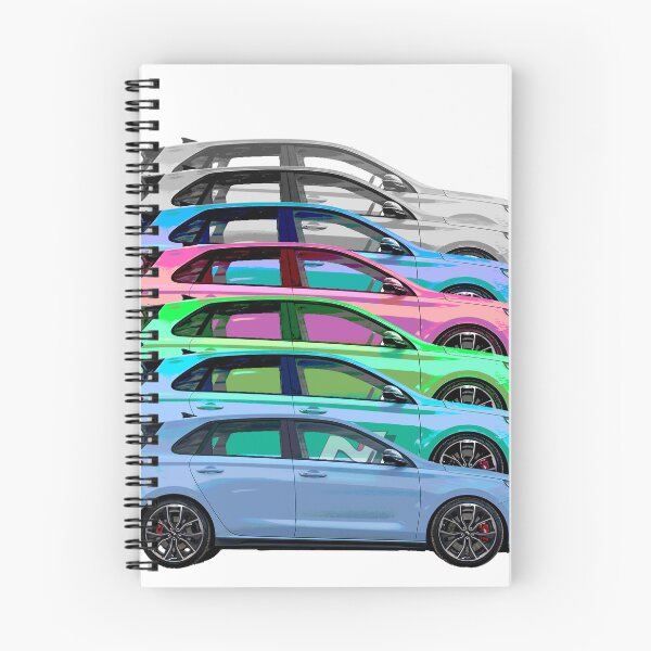 Item preview, Hyundai i30n, multicolour, stacked designed and sold by Wemyss-Design.