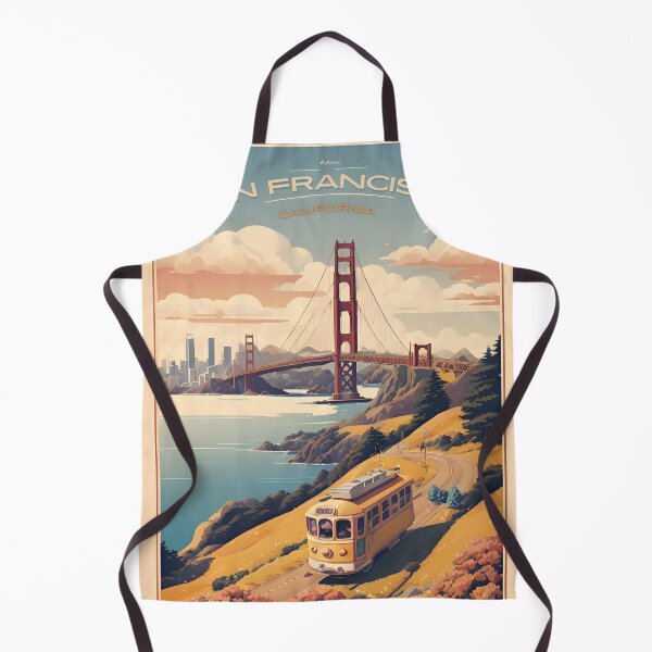Item preview, Vintage San Francisco Poster: Nostalgic California Charm designed and sold by Ceemko's Vintage Corner.