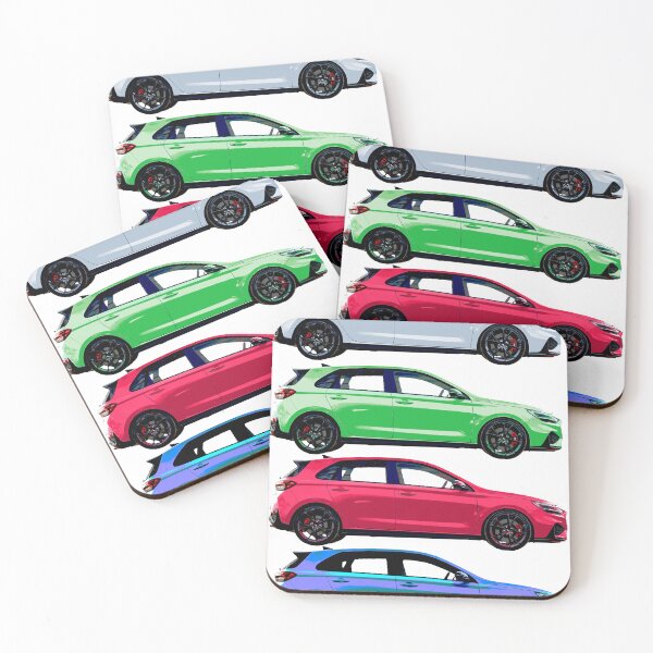 Item preview, Hyundai i30N, stacked, multicolour designed and sold by Wemyss-Design.