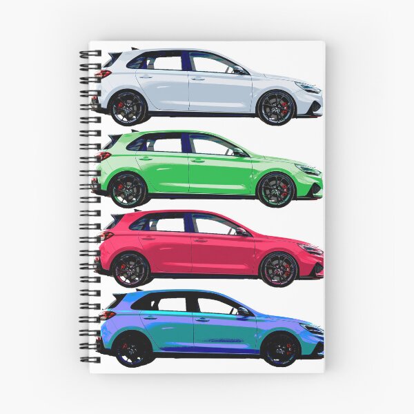 Item preview, Hyundai i30N, stacked, multicolour designed and sold by Wemyss-Design.