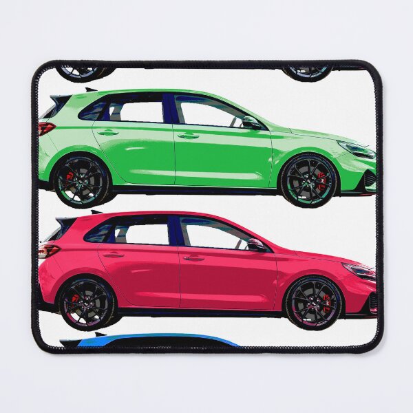 Item preview, Hyundai i30N, stacked, multicolour designed and sold by Wemyss-Design.