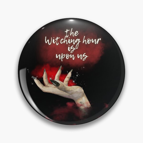 Item preview, "The witching hour is upon us" Halloween vibe, Graphic Design  designed and sold by Lunardreams54.