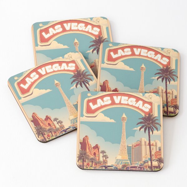 Item preview, Vintage Las Vegas Poster: Retro Nevada Glamour designed and sold by Ceemko's Vintage Corner.