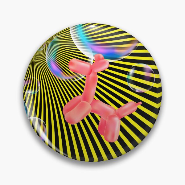Item preview, Floating Balloon Dogs, Bubbles, Happy Dog Hypnotherapy Yellow designed and sold by SpiritGifts.