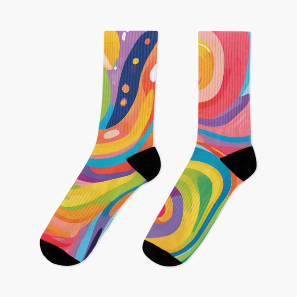 Item preview, Abstract colorful swirls designed and sold by studio468.