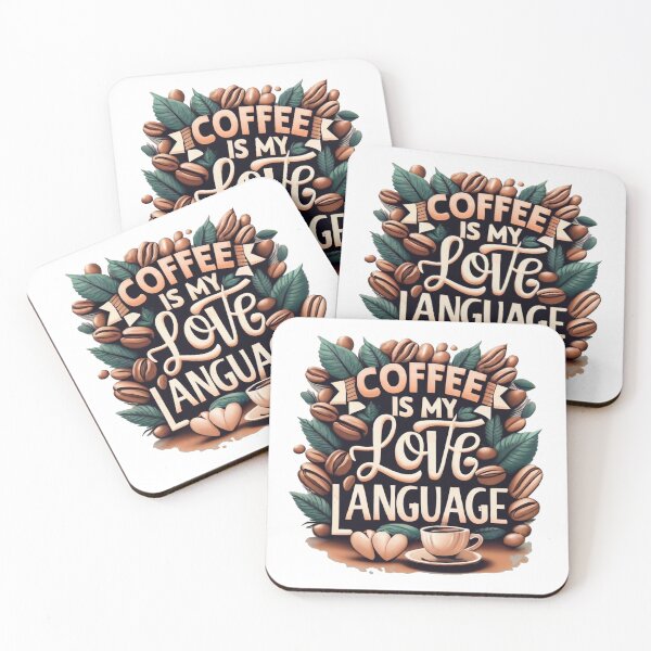 Item preview, Coffee Is My Love Language designed and sold by MeiriTheMan.