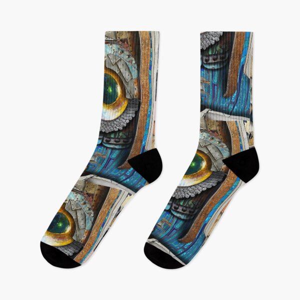 Item preview, 02 Fish Collection: Stylish Printed Socks. designed and sold by Ignacio Junquera.