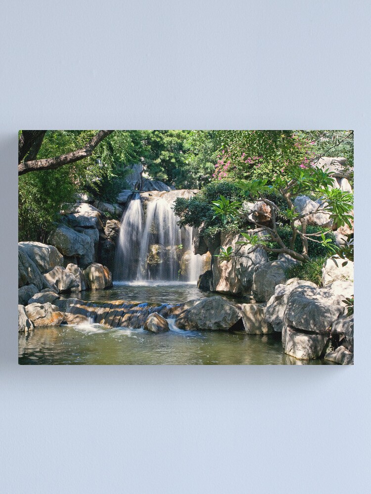 Thumbnail 1 of 3, Canvas Print, Waterfall designed and sold by RICHARDW.
