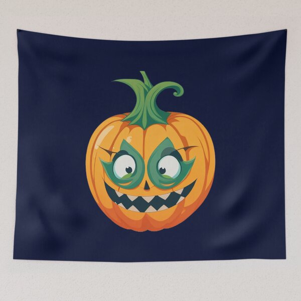 Item preview, A Scary Halloween Boo Pumpkin designed and sold by halazidan.