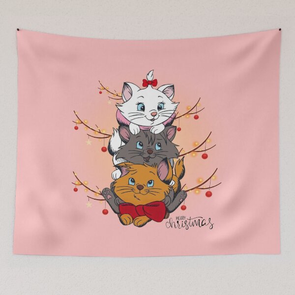 Item preview, Merry Christmas Marie Cat Aristocats Christmas version designed and sold by soniaaseguin.