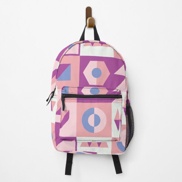 Item preview, Light pink geometric Retro style pattern designed and sold by Enrika.