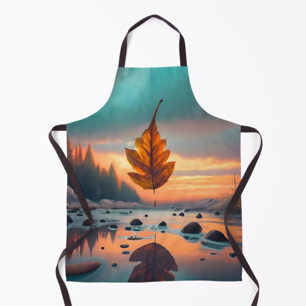 Item preview, Falling leaf autumn warm feeling wall painting designed and sold by denakh.