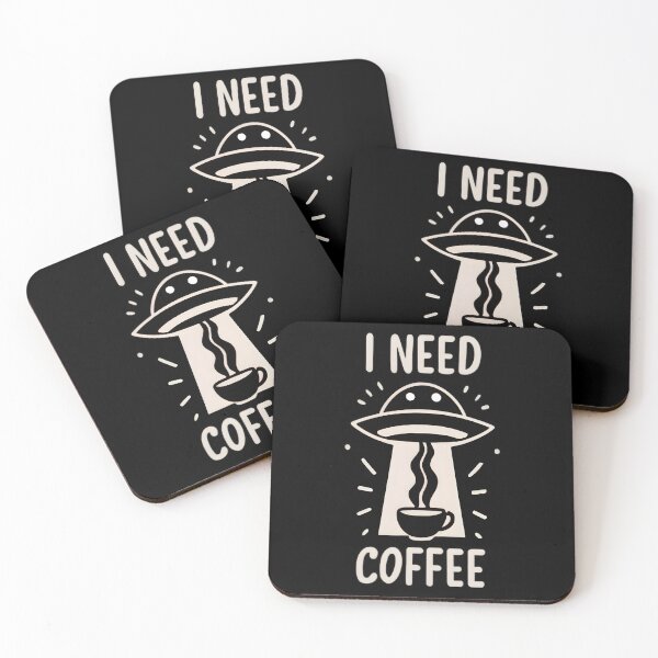 Item preview, UFO need coffee ,ufo steals coffee #3 designed and sold by ratchawoot.