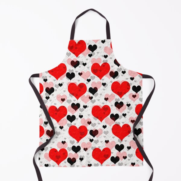 Item preview, Red Hearts Pattern designed and sold by PatternTitan.