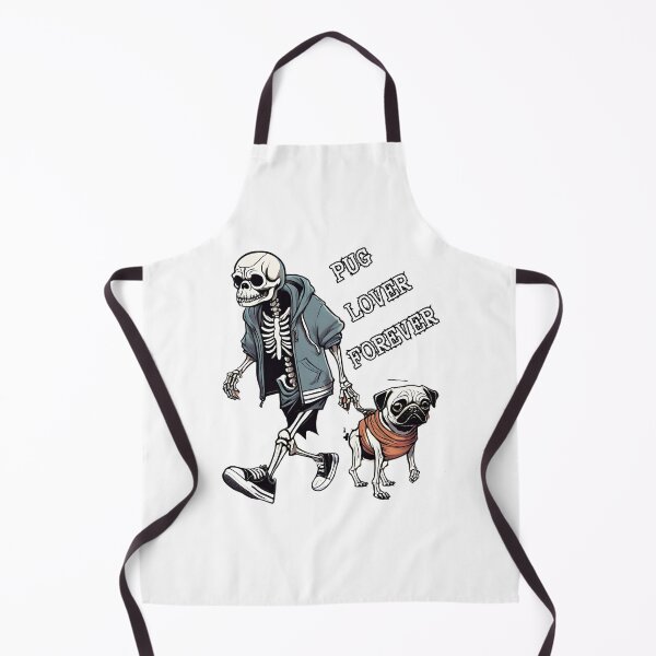 Item preview, Pug Lover Forever - Skeleton Walking Pug Skeleton Dog designed and sold by RafikieCo.