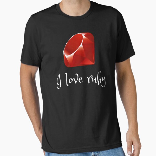 Item preview,  I love ruby designed and sold by code t-shirt.