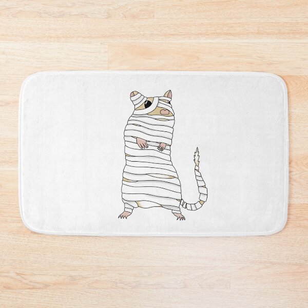 Item preview, Gerbil Mummy (cute golden gerbil Halloween costume) designed and sold by Becky-Marie.