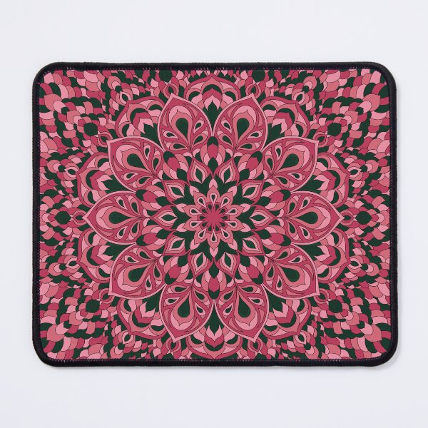 Item preview, Black and Pink mandala designed and sold by Umm ya.