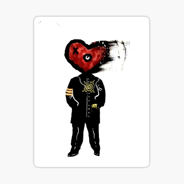 Head for Love Sticker