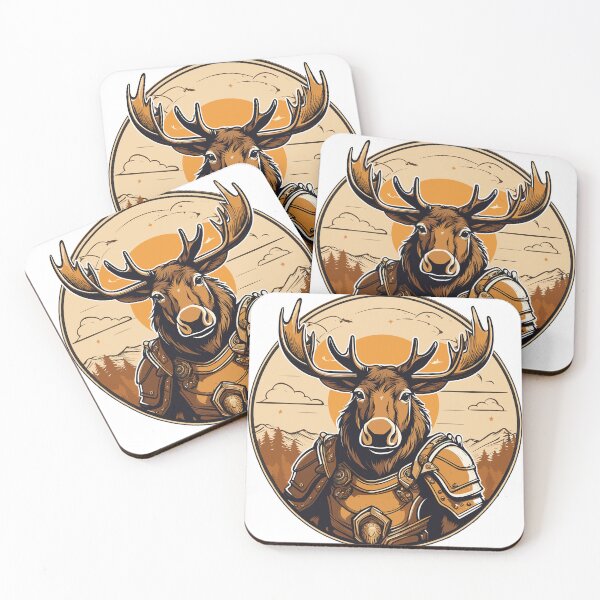 Item preview, Armored Moose designed and sold by WildlifeInc.