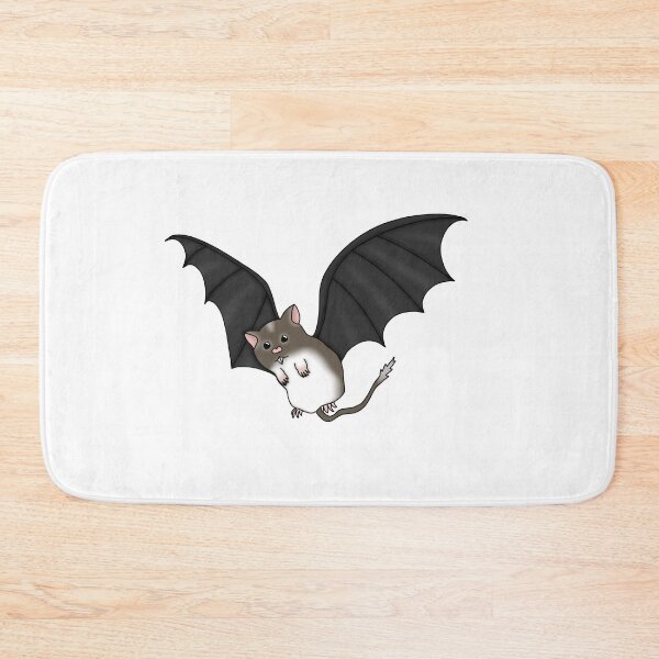 Item preview, Vampire bat gerbil (cute brown gerbil Halloween costume) designed and sold by Becky-Marie.
