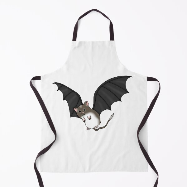 Item preview, Vampire bat gerbil (cute brown gerbil Halloween costume) designed and sold by Becky-Marie.