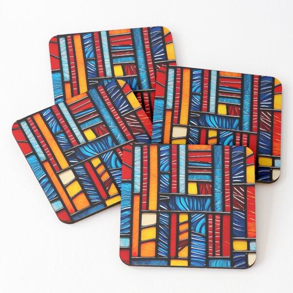 Item preview, Modern design that is reminiscent of windows made of colorful glass panes designed and sold by Pflugart.
