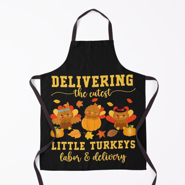 Item preview, LD Nurse Thanksgiving Delivering The Cutest Little Turkeys designed and sold by Pitchou07.