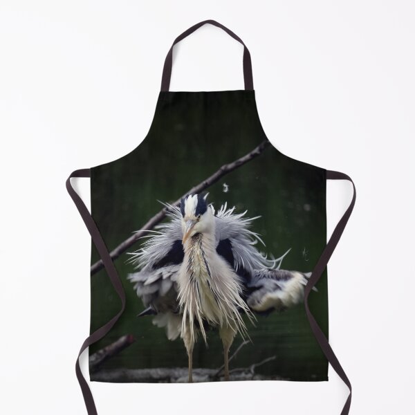 Item preview, Frustrated gray heron designed and sold by WildEncounters.
