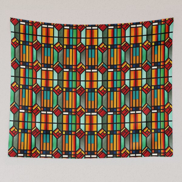 Item preview, Modern design that is reminiscent of windows made of colorful glass panes designed and sold by Pflugart.