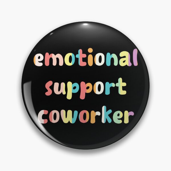 Item preview, Emotional Support Coworker designed and sold by LudwikeArts.